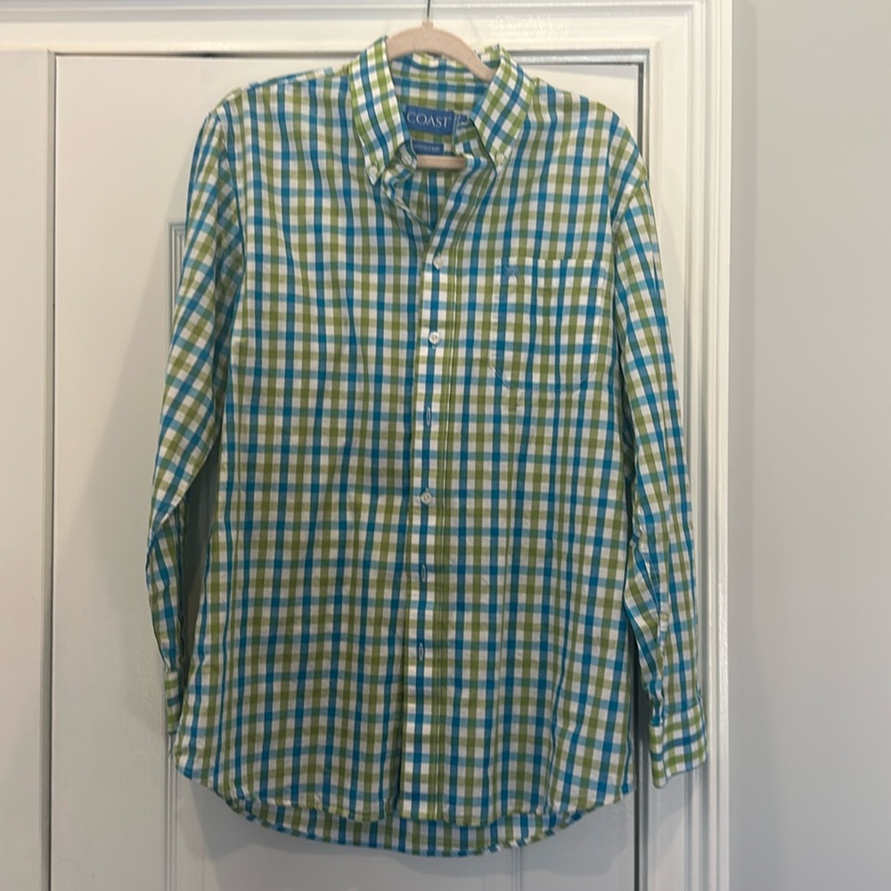 Coast men’s long sleeve button down
